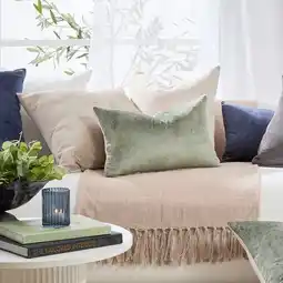 Pillow Talk Regal Velvet Cushion by Habitat offer