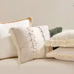Pillow Talk Monet Cushion by Habitat offer
