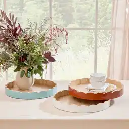 Bella Scalloped Tray Range by M.U.S.E