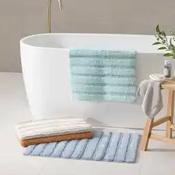Micah Striped Bath Mat by Habitat