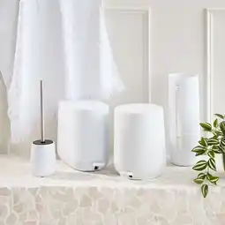 Pillow Talk Denver White Bathroom Accessories by Habitat offer