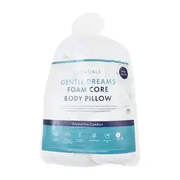Pillow Talk Gentle Dreams Foam Core Body Pillow by Essentials offer