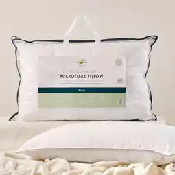 Pillow Talk Hypoallergenic Microfibre Firm Pillow by Greenfirst offer