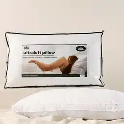 Pillow Talk Ultra Loft Microfibre Soft Pillow by Hilton offer