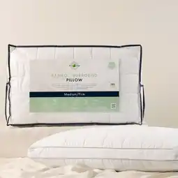 Pillow Talk Bamboo Surround Medium/Firm Pillow by Greenfirst offer