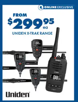 BCF Uniden x-trak range offer