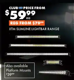 BCF Slimline lightbar range offer