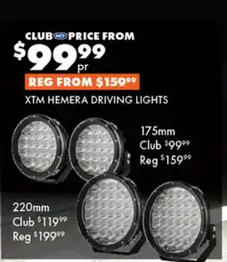 BCF Hemera driving lights offer