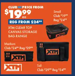 BCF Clear top canvas storage offer
