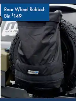 BCF Rear Wheel Rubbish Bin offer