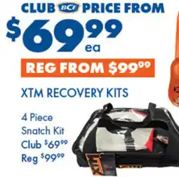 BCF Recovery kits offer