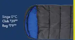 BCF Sleeping bag offer