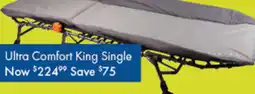 BCF Ultra comfort king single offer