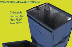 BCF Caravan storage offer