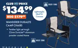 BCF Camp chairs offer