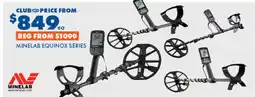 BCF Minelab equinox series offer