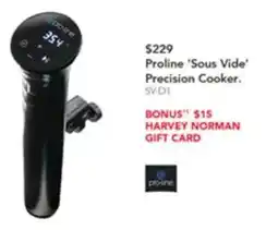 Harvey Norman Precision cooker offer