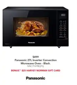 Harvey Norman Inverter convection microwave oven offer