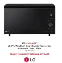 Harvey Norman Smart inverter convection microwave offer
