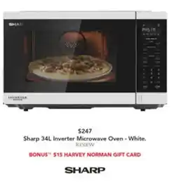 Harvey Norman Inverter Microwave Oven offer