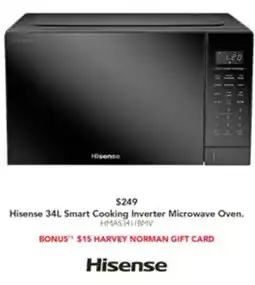 Harvey Norman Smart cooking inverter microwave oven offer