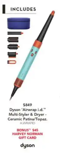 Harvey Norman Multi-styler & dryer offer