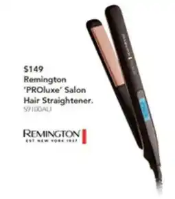 Harvey Norman Salon hair straightene offer