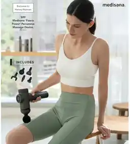 Harvey Norman Fascia power percussive offer