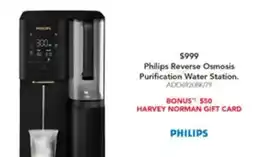 Harvey Norman Purification water station offer