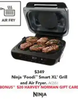 Harvey Norman Grill and air fryer offer