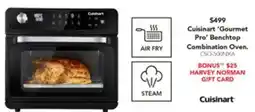 Benchtop combination oven