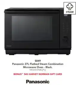 Harvey Norman Flatbed steam combination microwave oven offer