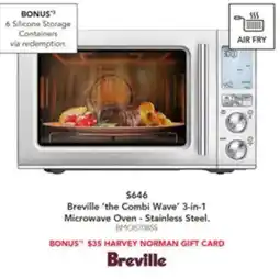 Harvey Norman Microwave oven offer