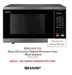 Harvey Norman Inverter flatbed microwave oven offer