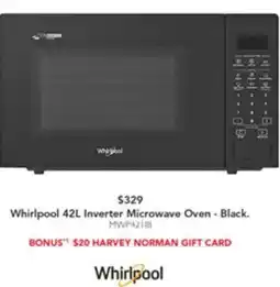 Harvey Norman Inverter microwave oven offer