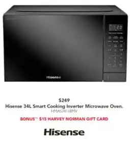 Harvey Norman Smart cooking inverter microwave oven. offer