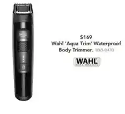 Harvey Norman Aqua trim' waterproof body trimmer offer