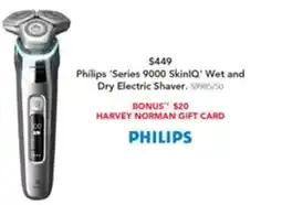 Harvey Norman Wet and dry electric shaver offer