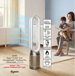 Harvey Norman Purifier cool formaldehyde offer