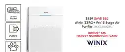 Harvey Norman Stage air purifier offer