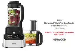Harvey Norman Multipro onetouch food processor. offer