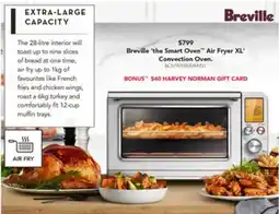 Harvey Norman The smart oven air fryer convection oven offer