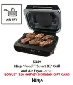 Harvey Norman Smart xl' grill and air fryer offer