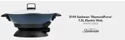 Harvey Norman Diamond force electric wok offer