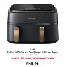 Harvey Norman Dual-basket xxxl air fryer. offer