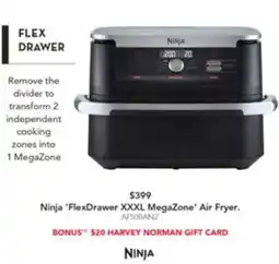 Harvey Norman Flexdrawer xxxl megazone air fryer. offer