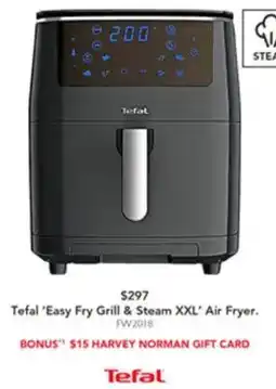 Harvey Norman Tefal 'easy fry grill & steam xxl' air fryer. offer
