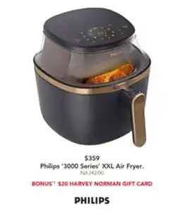 Harvey Norman Philips '3000 series' xxl air fryer offer