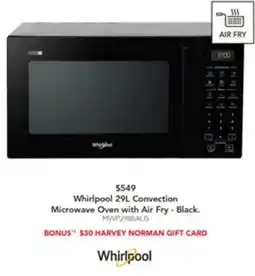 Harvey Norman Convection microwave oven with air fry - black offer
