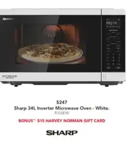 Harvey Norman Inverter microwave oven - white offer